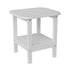 Newport HDPE 2-Tier Adirondack Side Table - All-Weather - Indoor/Outdoor