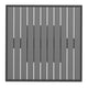 Gray Wash Teak |#| Outdoor Gray Wash Faux Teak Dining Table with Poly Slats - Square Patio Table