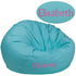 Personalized Oversized Bean Bag Chair for Kids and Adults