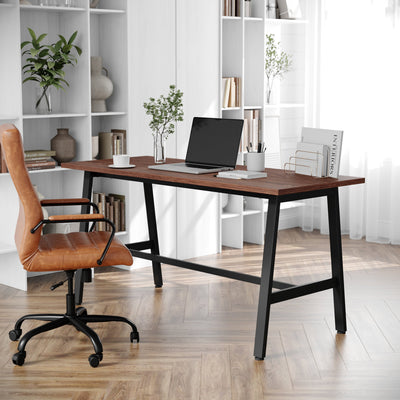 Redmond Commercial 60x24 Conference Table with 1" Thick Double Sided Laminate Table Top with PVC Edging and Heavy Duty A-Frame Steel Base - View 2