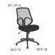 Black |#| High Back Black Mesh Office Chair - Computer Chair - Swivel Task Chair