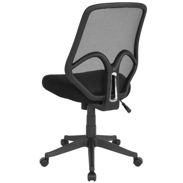 Black |#| High Back Black Mesh Office Chair - Computer Chair - Swivel Task Chair