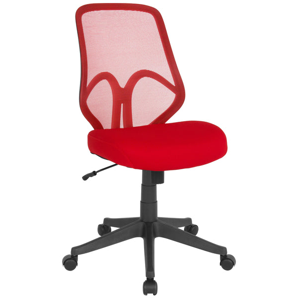 Red |#| High Back Red Mesh Office Chair - Computer Chair - Swivel Task Chair