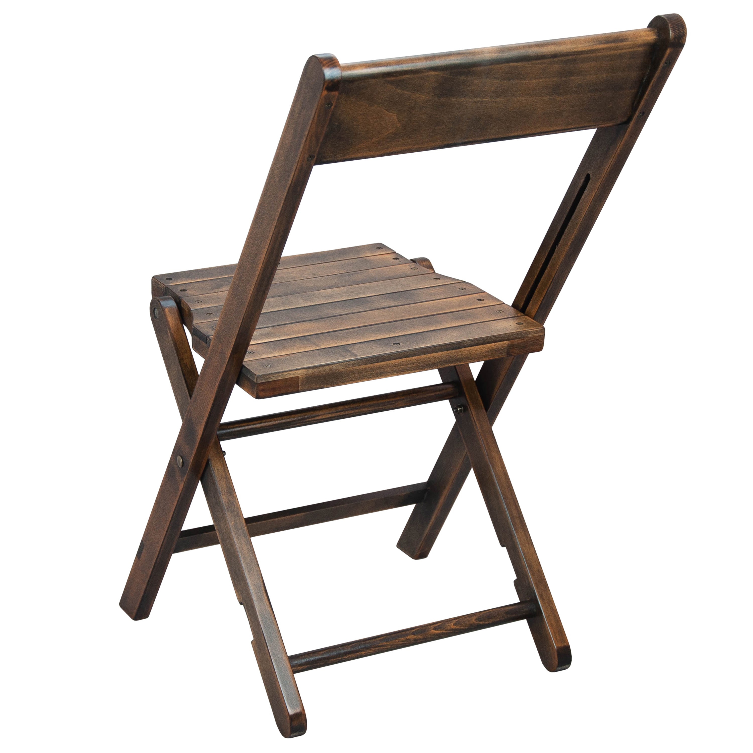Slat Wood Folding Chair 4-WFC-SLAT- – Church Chairs 4 Less