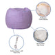 Lavender Dot |#| Small Lavender Dot Refillable Bean Bag Chair for Kids and Teens