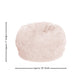 Blush Furry |#| Small Blush Furry Refillable Bean Bag Chair for Kids and Teens