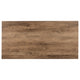 Small 36inch Rustic Natural Home Office Folding Computer Desk - Laptop Desk