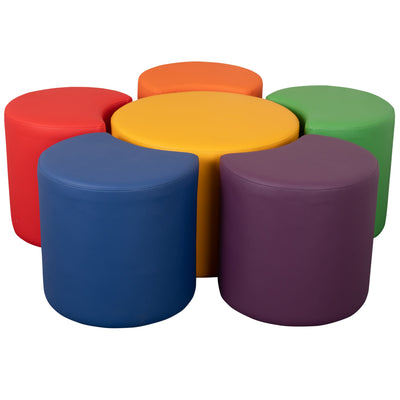 Soft Seating Flexible Flower Set for Classrooms and Common Spaces Colors (18
