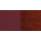 Burgundy Vinyl Seat/Mahogany Wood Frame |#| Solid Back Mahogany Wood Restaurant Barstool - Burgundy Vinyl Seat