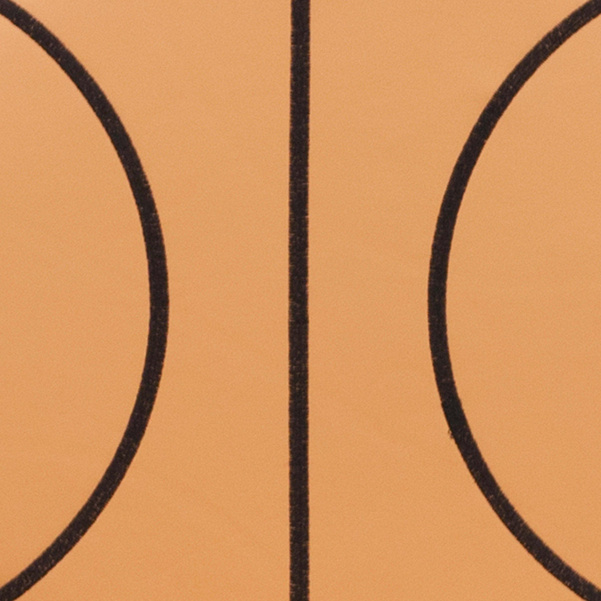 Black and Orange |#| Basketball Vinyl Upholstered Swivel Task Office Chair with Adjustable Height