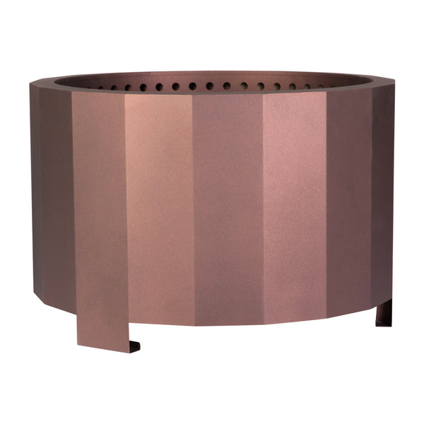 Bronze |#| Commercial Grade 27" Outdoor Smokeless Wood Burning Fire Pit - Bronze