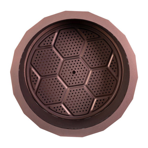Bronze |#| Commercial Grade 27" Outdoor Smokeless Wood Burning Fire Pit - Bronze