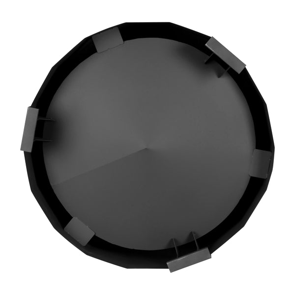 Black |#| Commercial Grade 27" Outdoor Smokeless Wood Burning Fire Pit - Black