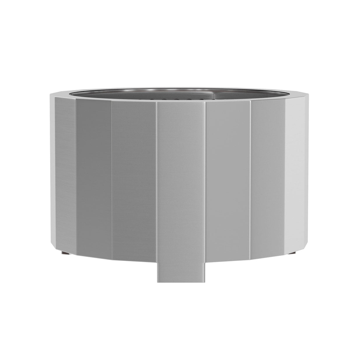 Stainless Steel |#| Commercial Grade 27" Outdoor Smokeless Wood Burning Fire Pit - Stainless Steel