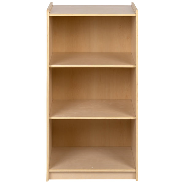 Wooden 3 Section School Classroom Storage Cabinet for Commercial or Home Use