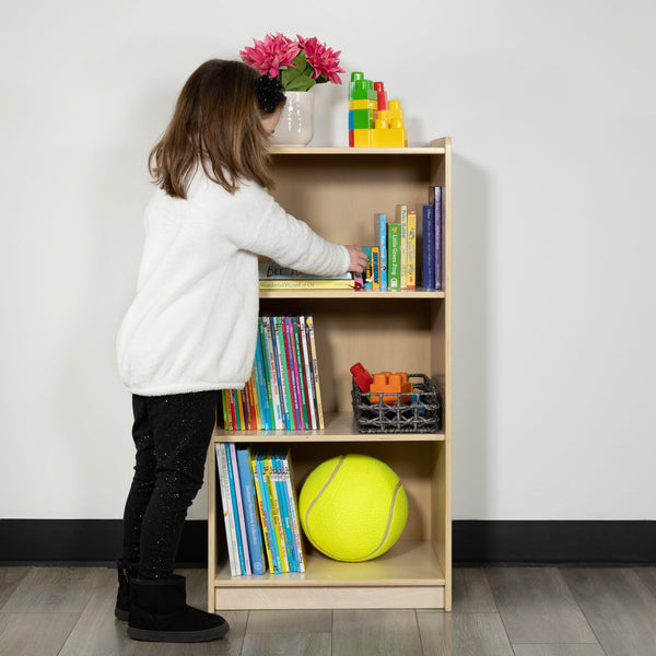 Wooden 3 Section School Classroom Storage Cabinet for Commercial or Home Use