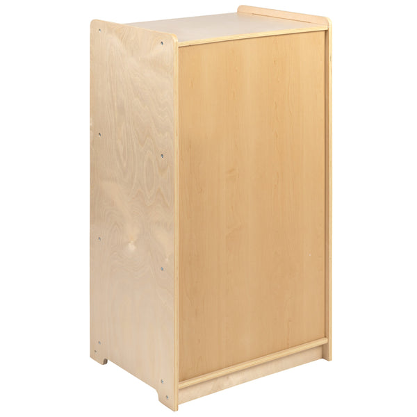 Wooden 3 Section School Classroom Storage Cabinet for Commercial or Home Use