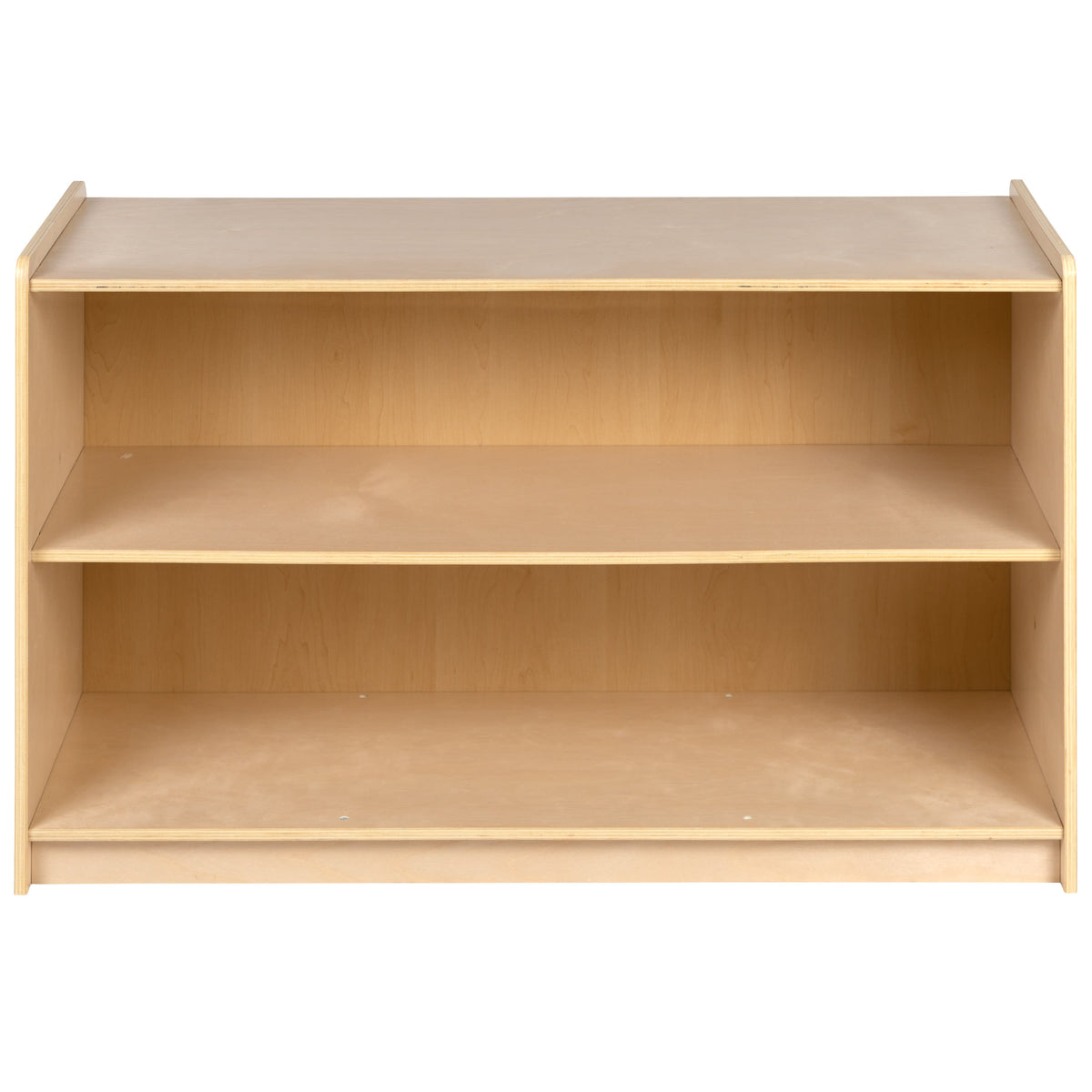 24"H x 36"L |#| Wooden 2 Section School Classroom Storage Cabinet for Commercial or Home Use
