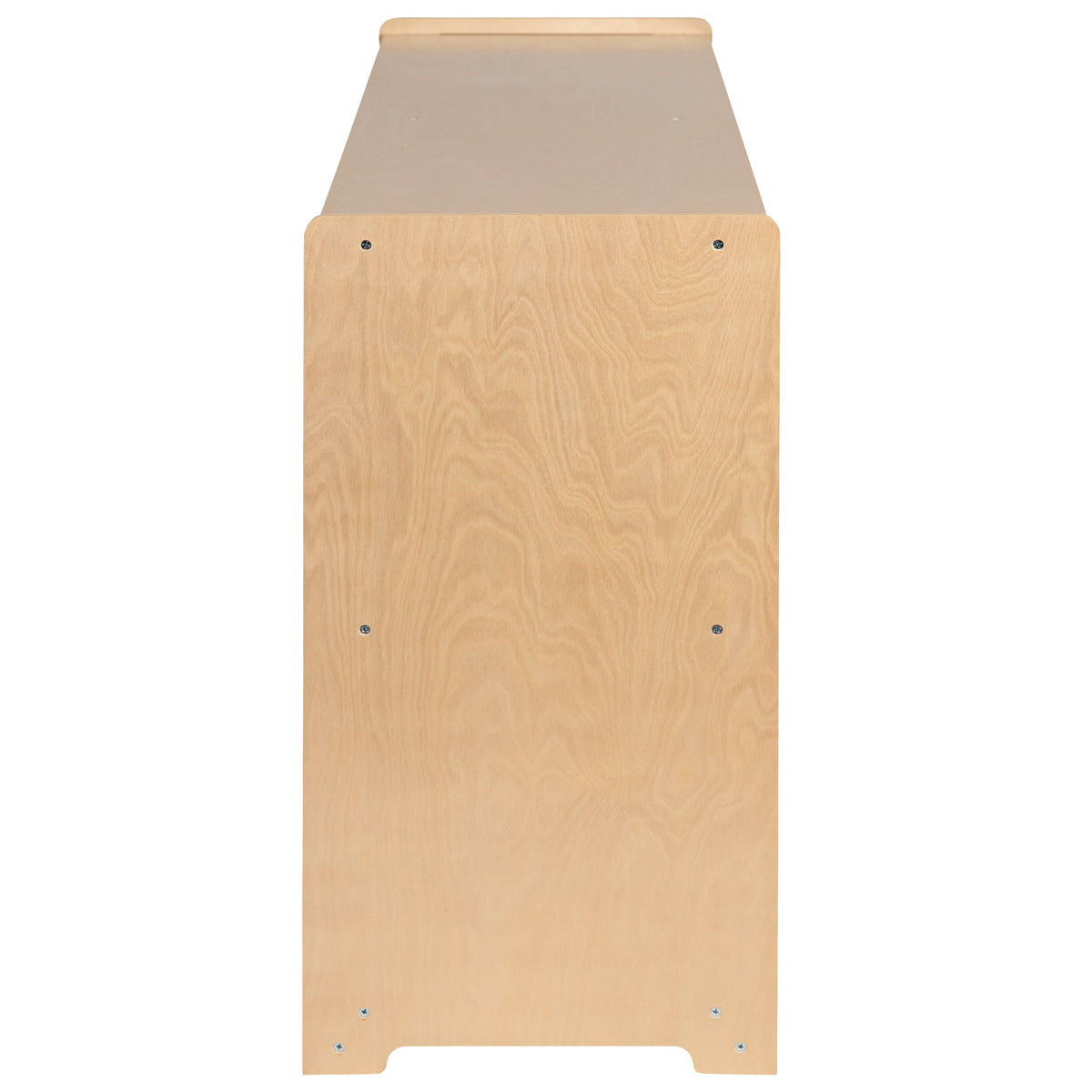 30"H x 48"L |#| Wooden 2 Section School Classroom Storage Cabinet for Commercial or Home Use