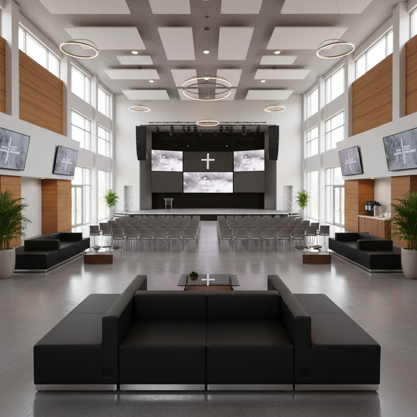 HERCULES Alon Series — Church Conference Hall, No People