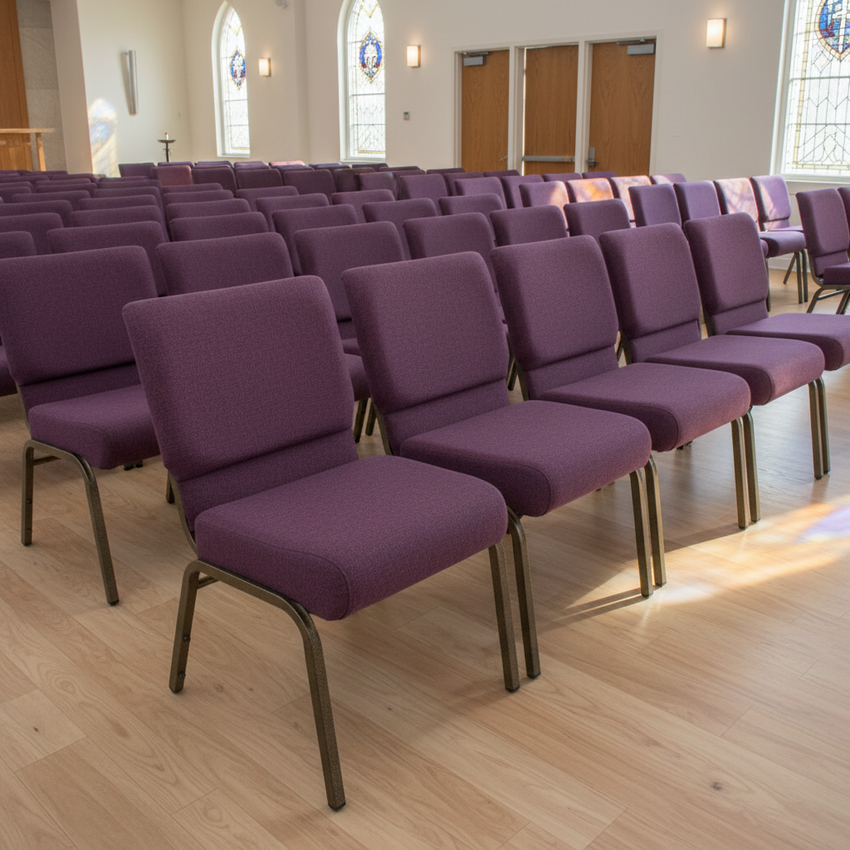 HERCULES Series Church Chair - Modern Worship Center