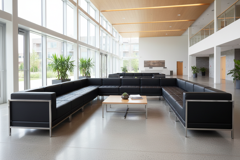HERCULES U-Shape Sectional Open Horseshoe - Church Atrium
