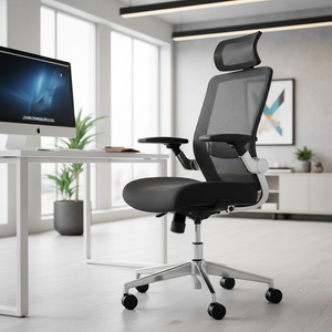 Mid-Back Mesh Ergonomic Office Chair - Office Space
